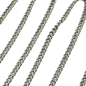 NYCO Sterling Curb Chain Necklace, 2.00 G