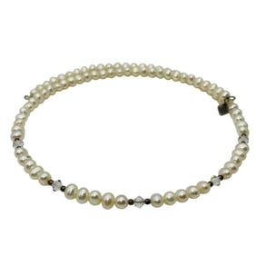 SILPADA, PEARL Sterling Necklace, 12.48 G