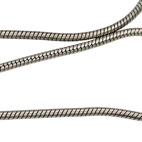 Italy, Sterling Snake Chain Necklace, 4.81 G