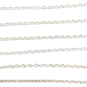 Sterling Cable Chain Necklace 1.5g