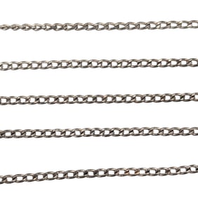 Sterling Curb Chain Necklace 1.6g