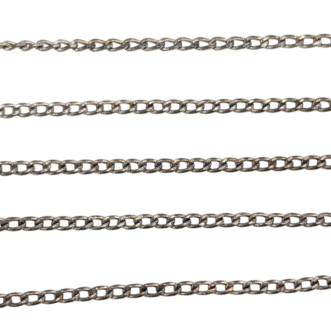 Sterling Curb Chain Necklace 1.6g (1 of 4)