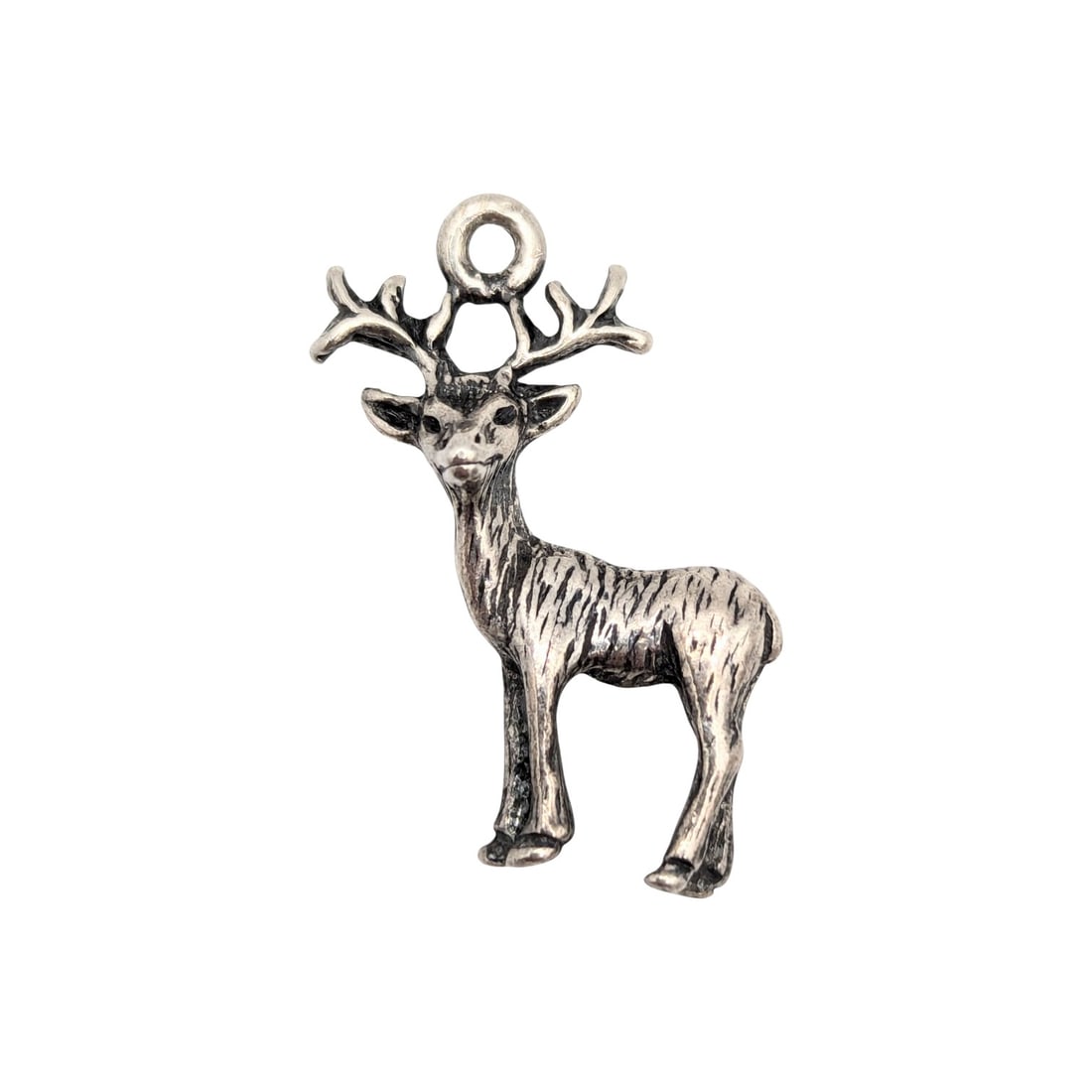 Sterling Deer Charm Pendant, 2.61 G: Sterling Deer Charm Pendant, 2.61 G