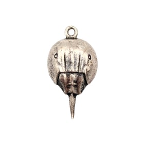 Sterling Horseshoe Crab Pendant 2.31g