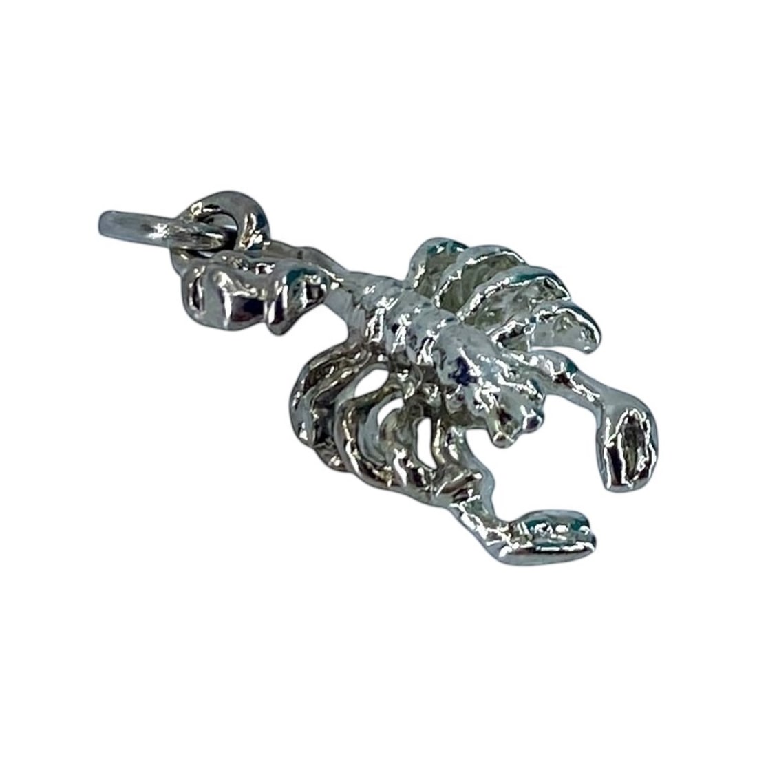 Epic Sterling Silver Scorpion Charm, 1.43g: Epic Sterling Silver Scorpion Charm, 1.43g