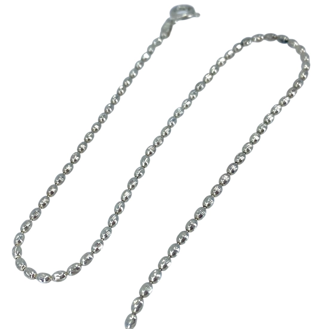 Simple Sterling Silver Bead MILOR Bracelet, 10in, 2.93g: Simple Sterling Silver Bead MILOR Bracelet, 10in, 2.93g, Engraved "925 Milor Italy"