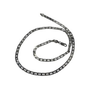 Mariner Link Sterling Silver Necklace, 20in, 19.24