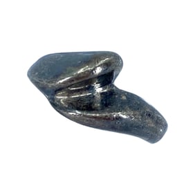 Vintage Wave Design Sterling Silver Signed Ring, sz 4.75, 5.89g