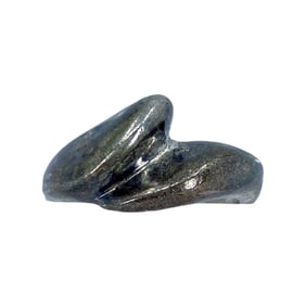 Vintage Wave Design Sterling Silver Signed Ring, sz 4.75, 5.75g