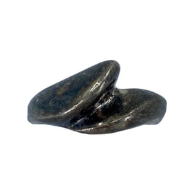 Interesting Wave Style Sterling Silver Signed Ring, sz 4.75, 5.63g