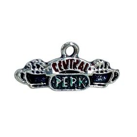 Central Perk Sterling Silver "Friends" Charm, 1.05