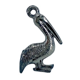 Pelican Sterling Silver Charm, 4.42g