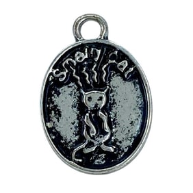 Smelly Cat Sterling Silver "Friends" Charm, 1.09g