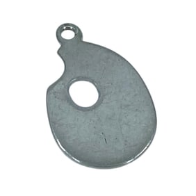 Petite Paint Palette Sterling Silver Charm, 0.59g