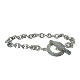 Chunky Cable Sterling Silver Bracelet, 7.5in, 16.4g