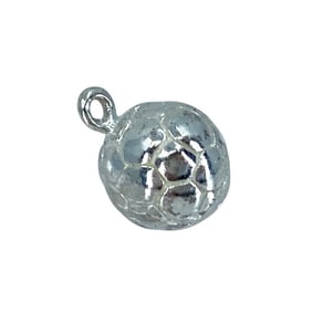 Sporty Soccer ball Sterling Silver Charm, 3.77g