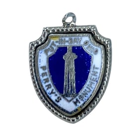 Perry's Monument Put In Bay, OH Sterling Silver Charm, 2.47g