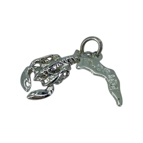 Lobster Florida State Silver Charm, 1.1g