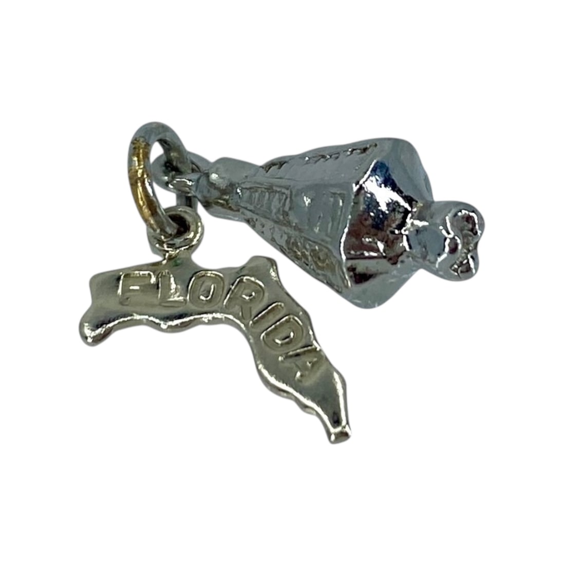Dainty Lantern Florida State Silver Charm, 1.97g (1 of 4)
