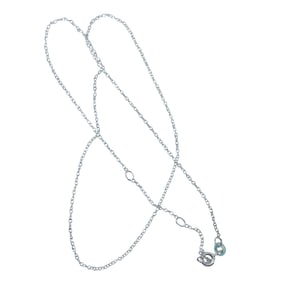 18" Sterling Silver Cable Chain Necklace, 1.05g