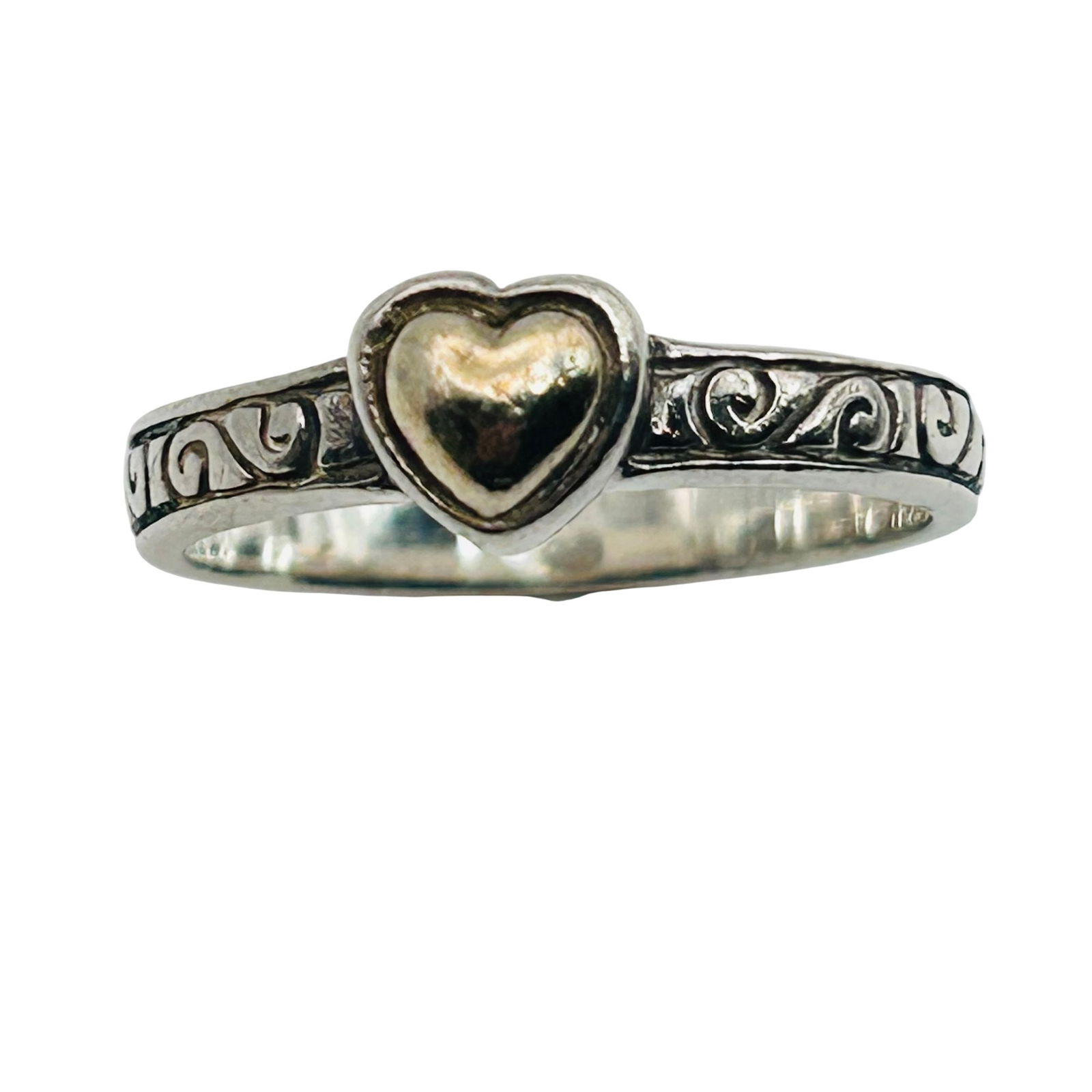 Brighton Sterling Heart Ring. Size 7 (1 of 9)