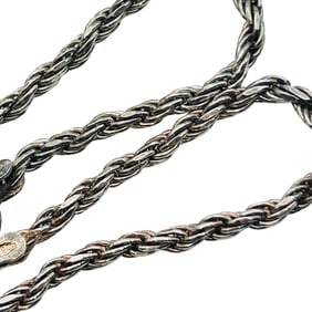 Italy Sterling Rope Chain Bracelet