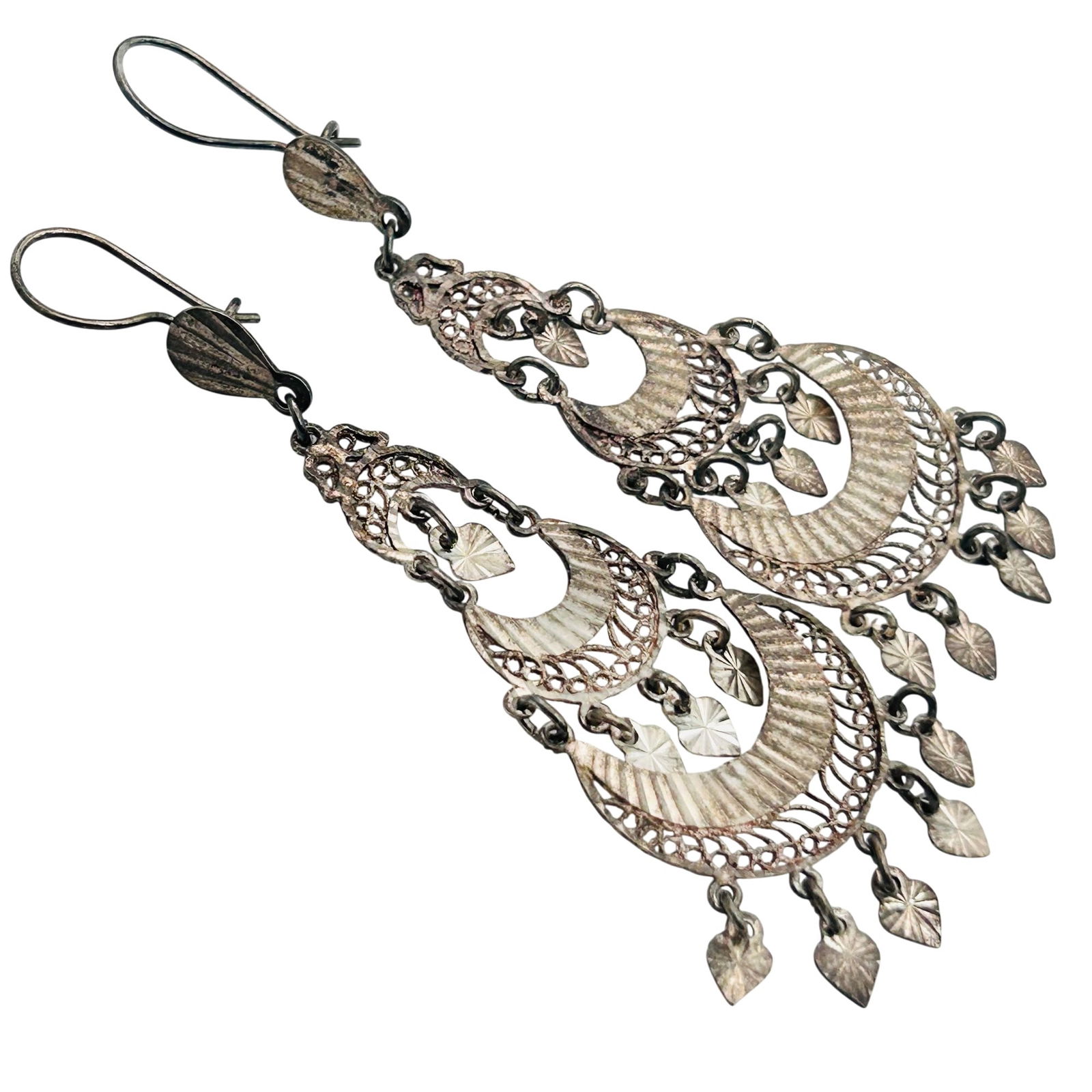 Turkey Sterling Chandelier Earrings (1 of 6)