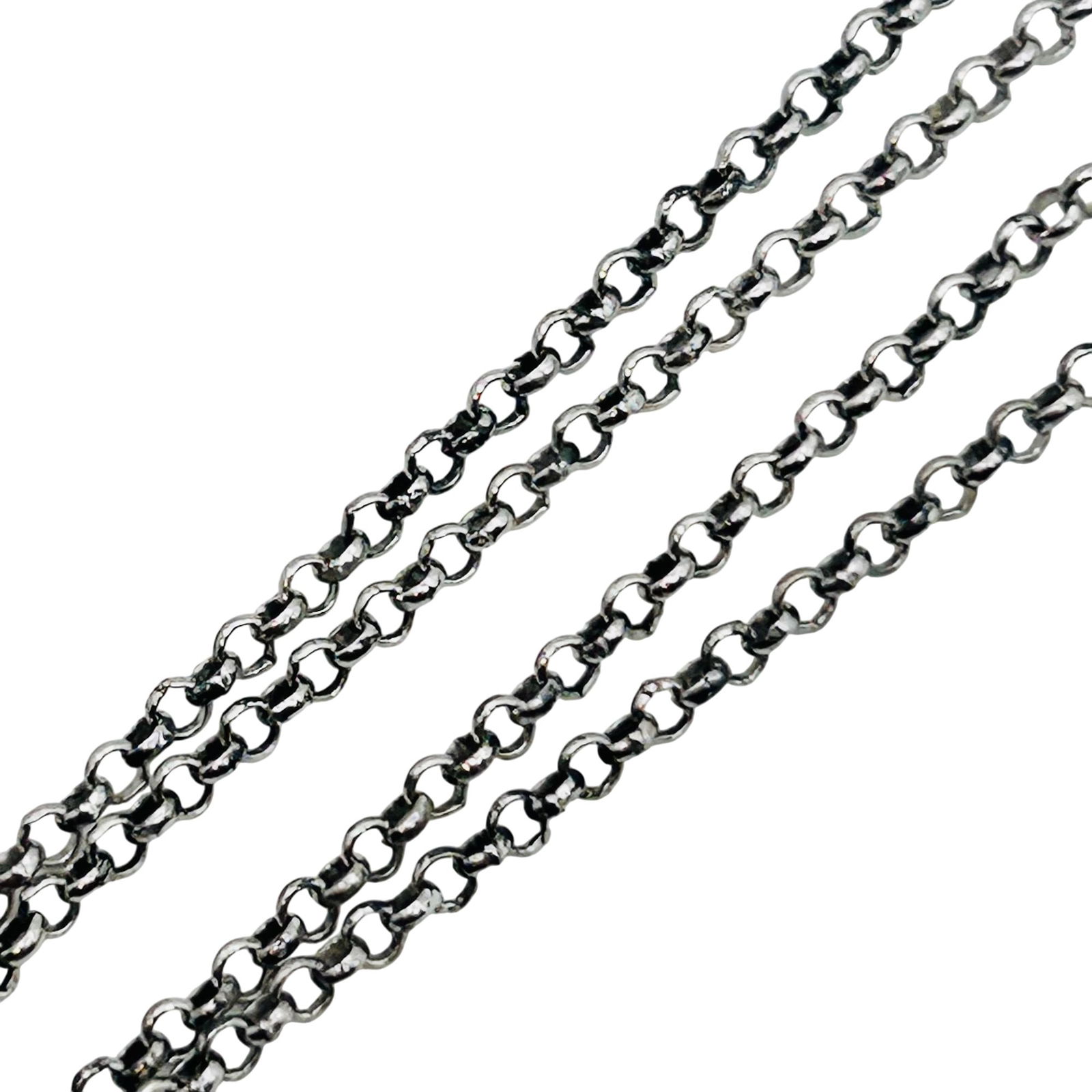 Italy Sterling Rolo Chain Necklace (1 of 5)