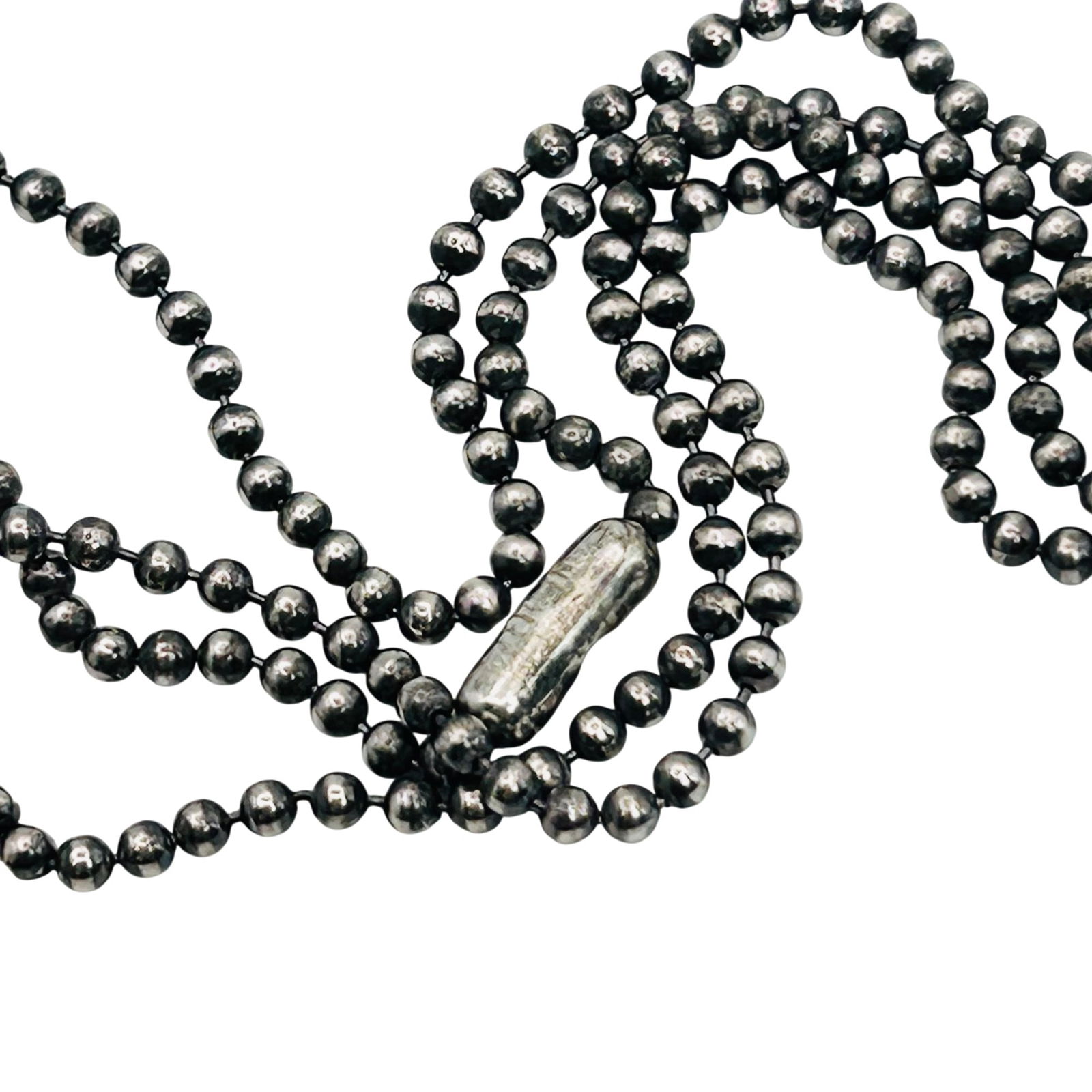 Sterling Bead Chain Necklace (1 of 7)