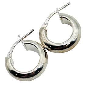 Dyadema Italy Sterling Hoops