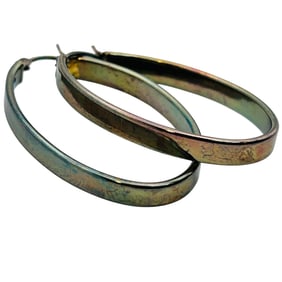 HAN Sterling Hoop Earrings