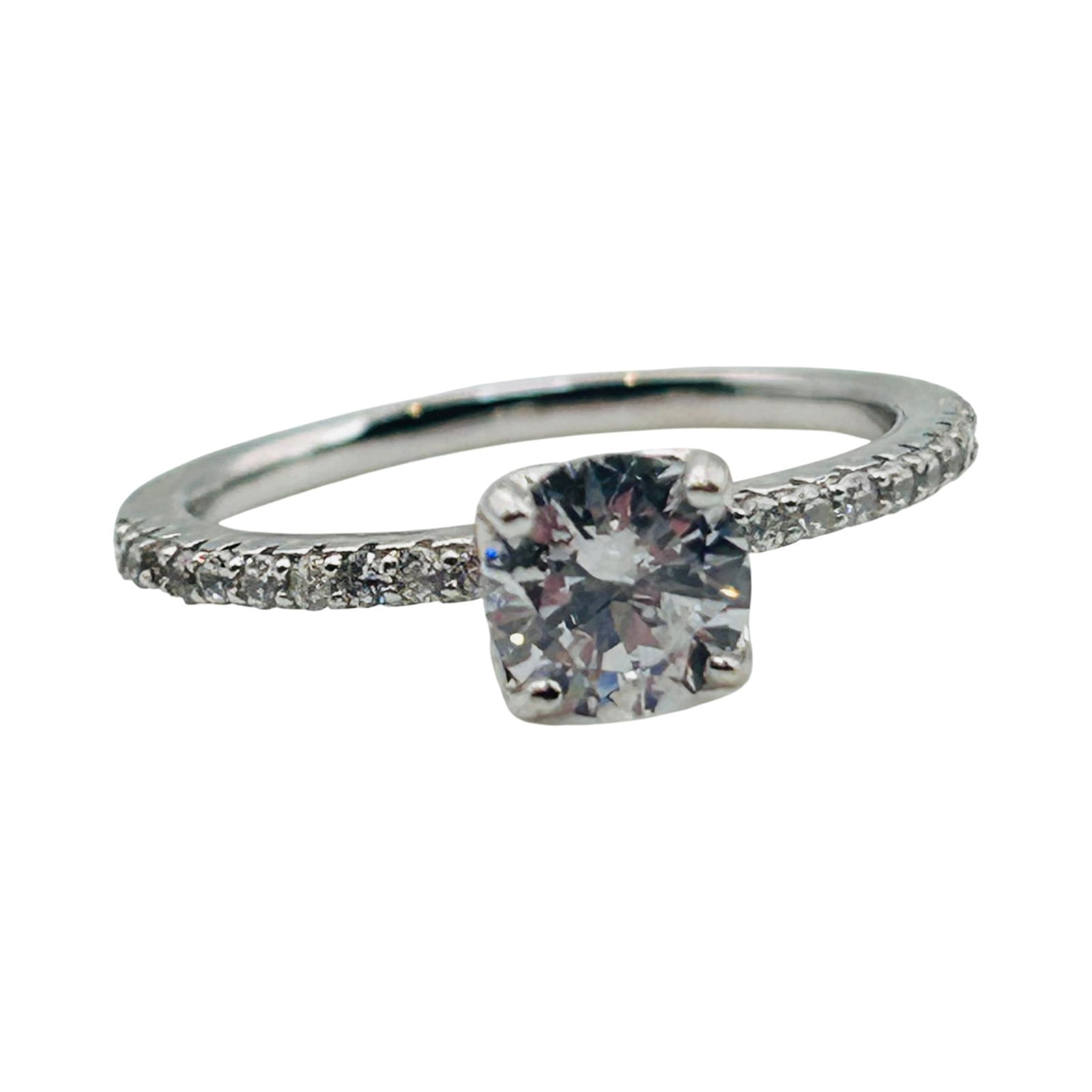 TG Sterling Clear Stone Channel Ring Size 7: TG Sterling clear stone Channel ring. Size 7. 2.22g