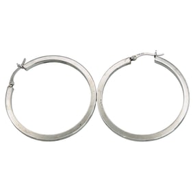 JCM Sterling Hoops