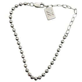 Miranda Frye Sterling Ball Bead Chain Bracelet