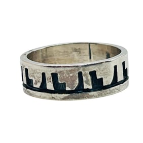 Hopi Sterling Band Ring Size 5