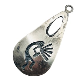 Mexico Sterling Kokopeli Pendant