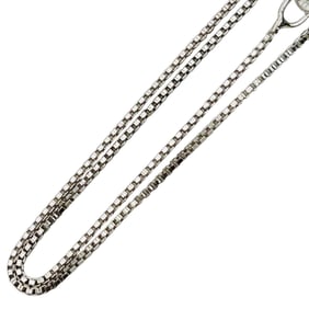 Italy Sterling Box Chain Necklace