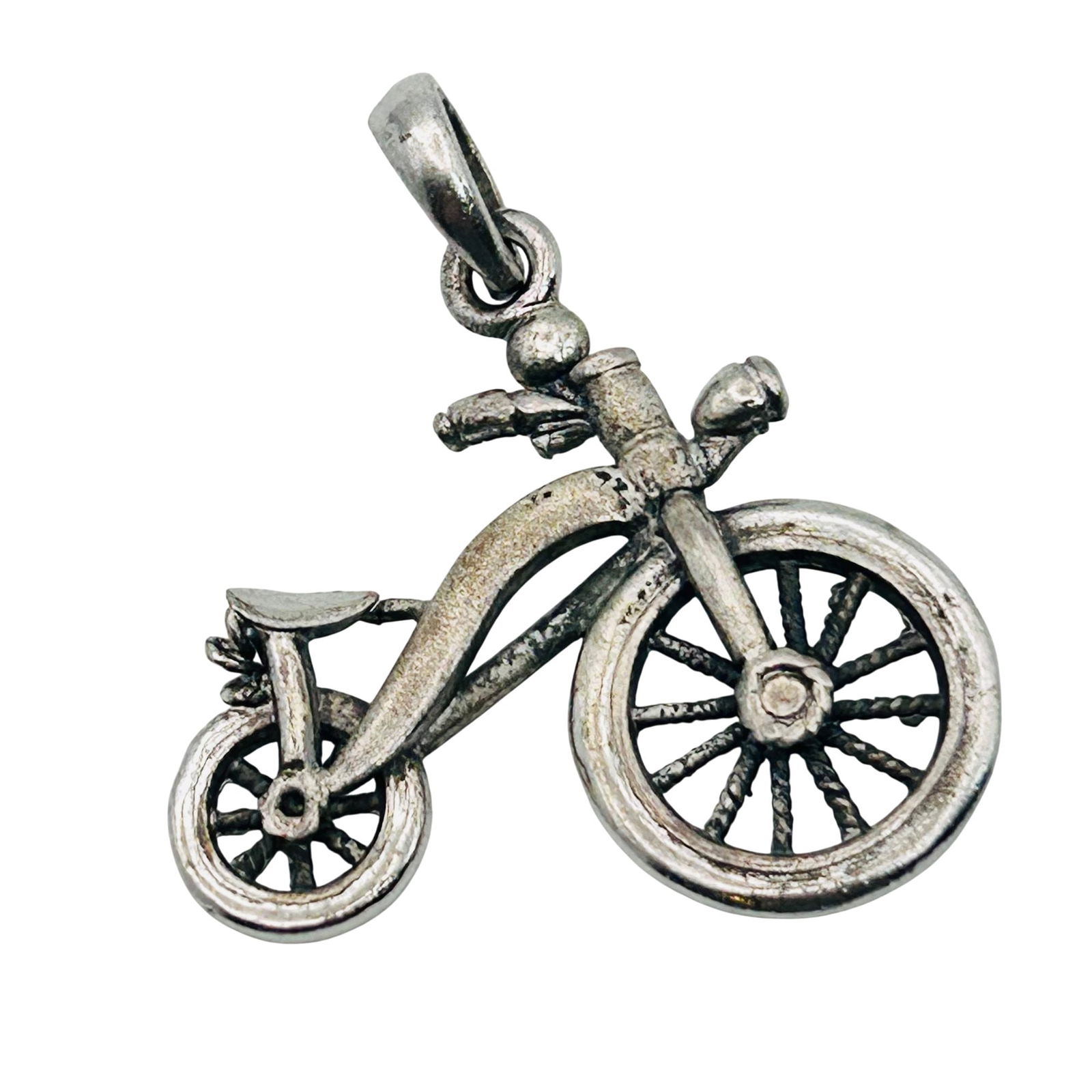 Sterling Bike Pendant (1 of 5)