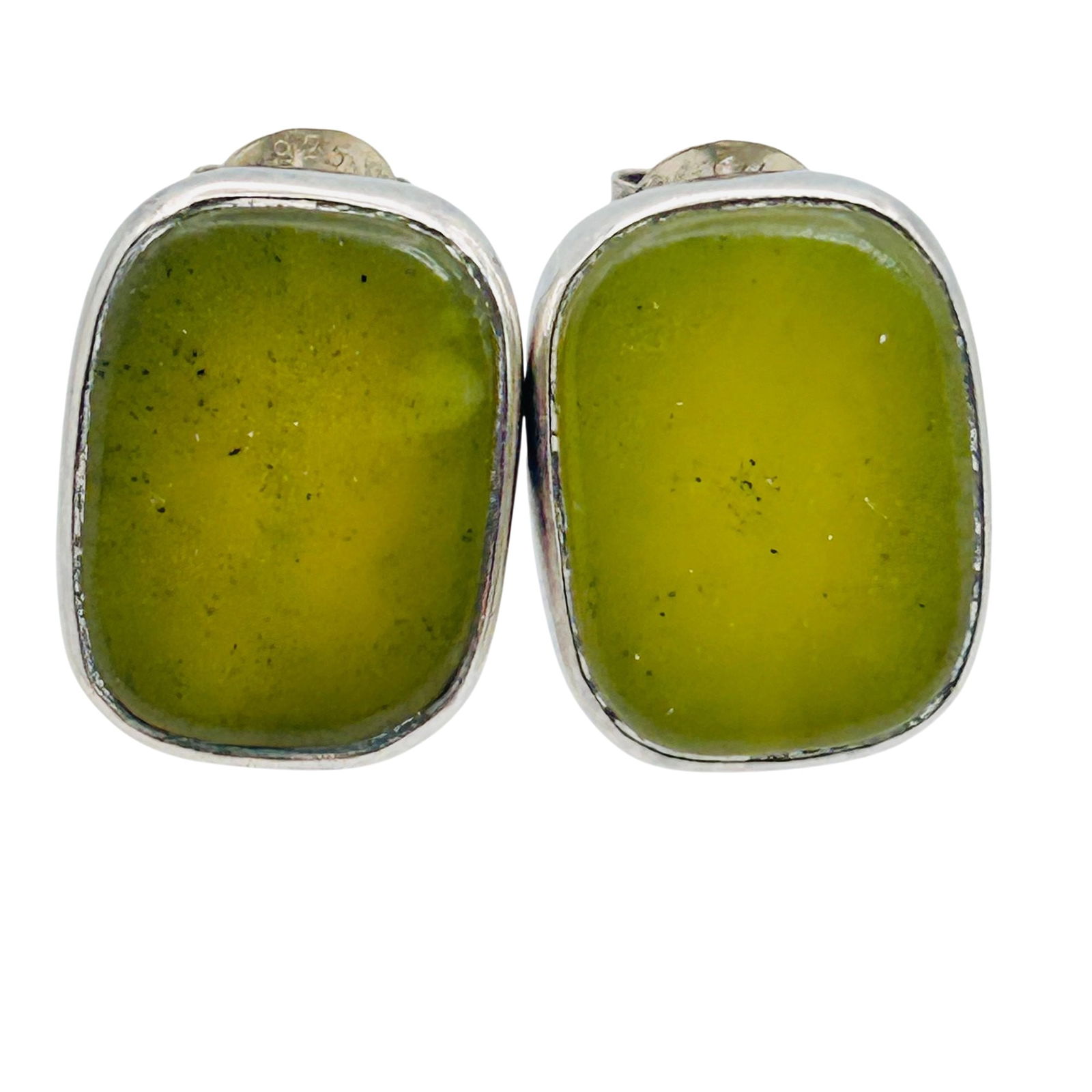 PB Sterling Serpentine Stud Earrings: PB CW serpentine Sterling stud earrings. 7.81g