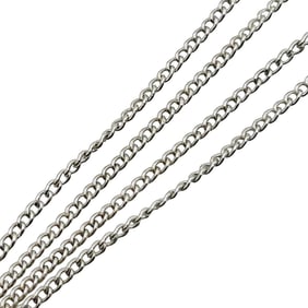 Sterling Curb Chain Necklace
