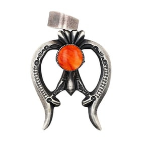 Eva & Lindberg Billah Navajo Sterling Spiny Oyster Naja Pendant