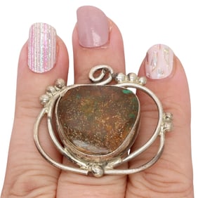 Betta Lee Navajo Sterling Royston Turquoise Ring Sz 6.75