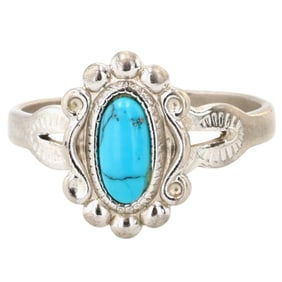 ESPO 14KT GF Turquoise Ring Sz 6.5
