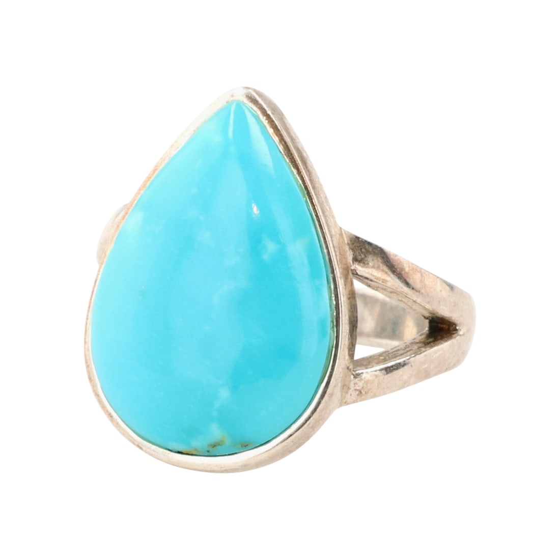 NK Thailand Sterling Turquoise Ring Sz 5.5: NK Thailand Sterling Turquoise Ring Sz 5.5, 5g