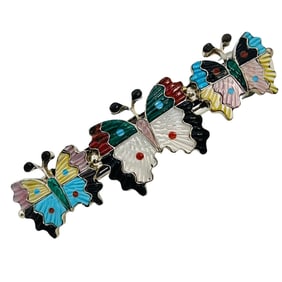 Tamara Pinto Zuni Sterling Multi Color Hairclip