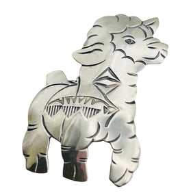 Lambert Perry Native Sterling Sheep Pin