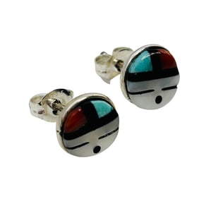 Judith Homer Zuni Sterling Studs