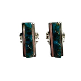 Denton Bobelu Zuni Turquoise Earrings