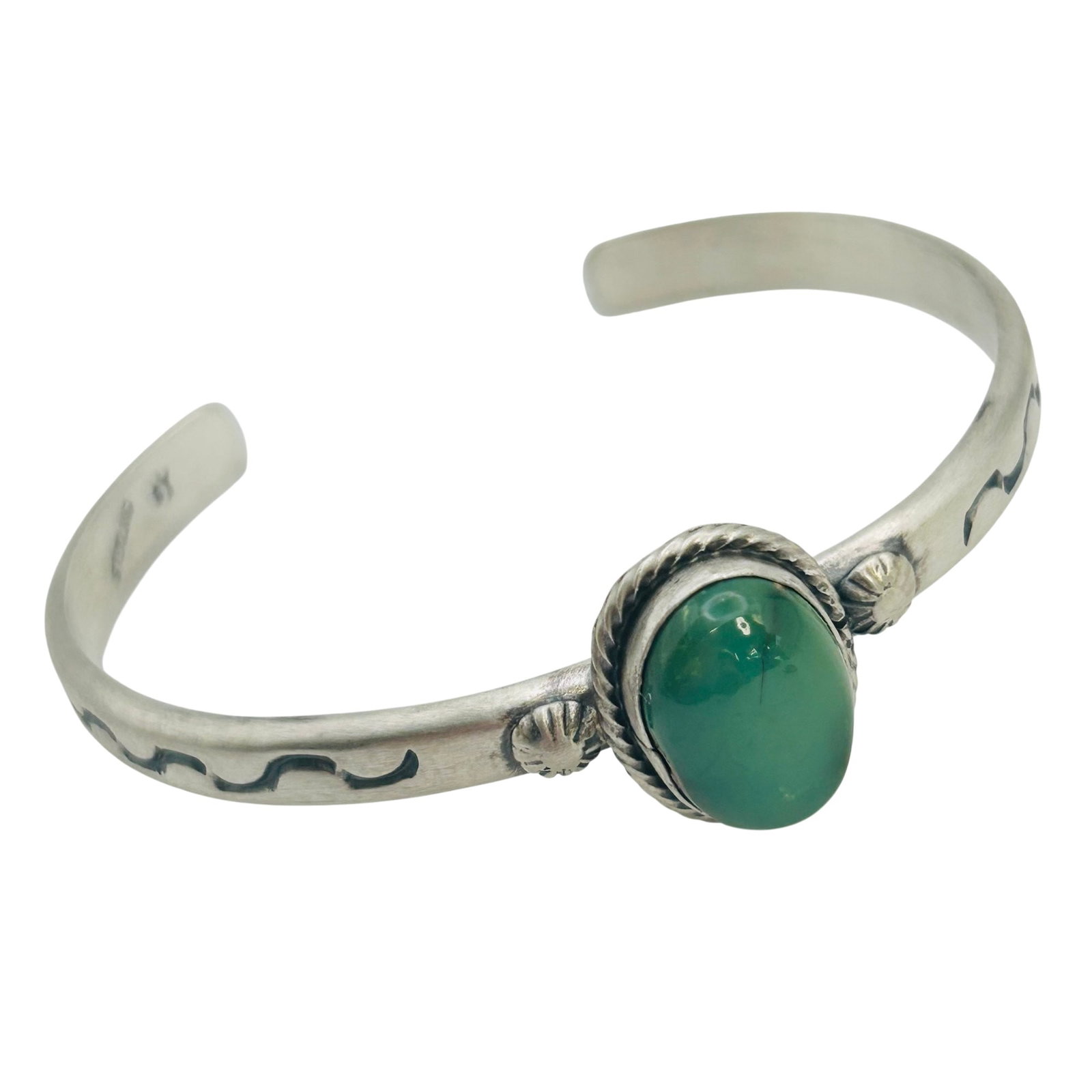 Sam Yellowhair Navajo Sterling Sonoran Gold Turquoise Cuff: Sam Yellowhair Navajo Sterling Sonoran Gold Turquoise Cuff Bracelet 17.03 grams