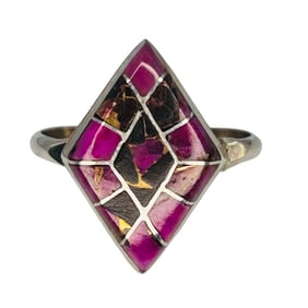 Constance Aepaloose Native Sterling Multi Color Ring SZ.7